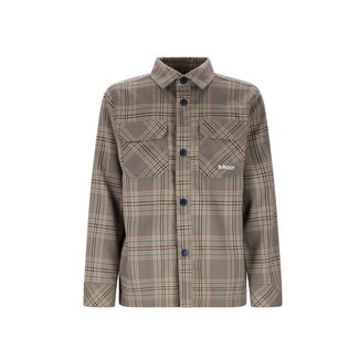 B.Nosy winter shirt jongens - groen - Bas - geruit
