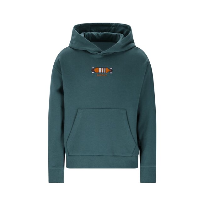 B.Nosy winter hoodie jongens - groen - Sep