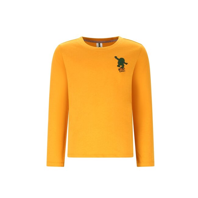 B.Nosy winter t-shirt jongens - bruin - Trevor - longsleeve
