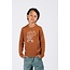 B.Nosy winter t-shirt jongens - bruin - Trevor - longsleeve