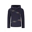 B.Nosy winter t-shirt jongens - navy blauw - Ted - capuchon/longsleeve