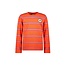 B.Nosy winter t-shirt jongens - rood - Tobias - gestreept/longsleeve