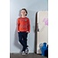 B.Nosy winter t-shirt jongens - rood - Tobias - gestreept/longsleeve