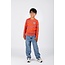 B.Nosy winter t-shirt jongens - rood - Tobias - gestreept/longsleeve