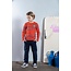 B.Nosy winter t-shirt jongens - rood - Tobias - gestreept/longsleeve