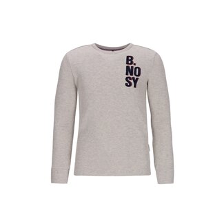 B.Nosy winter t-shirt jongens - beige - Thomas - wafelstructuur/longsleeve