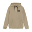 Rellix winter hoodie jongens - bruin - badge