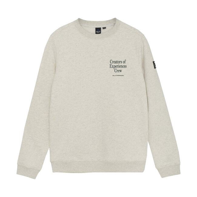 Rellix winter sweater jongens - grijs - backprint
