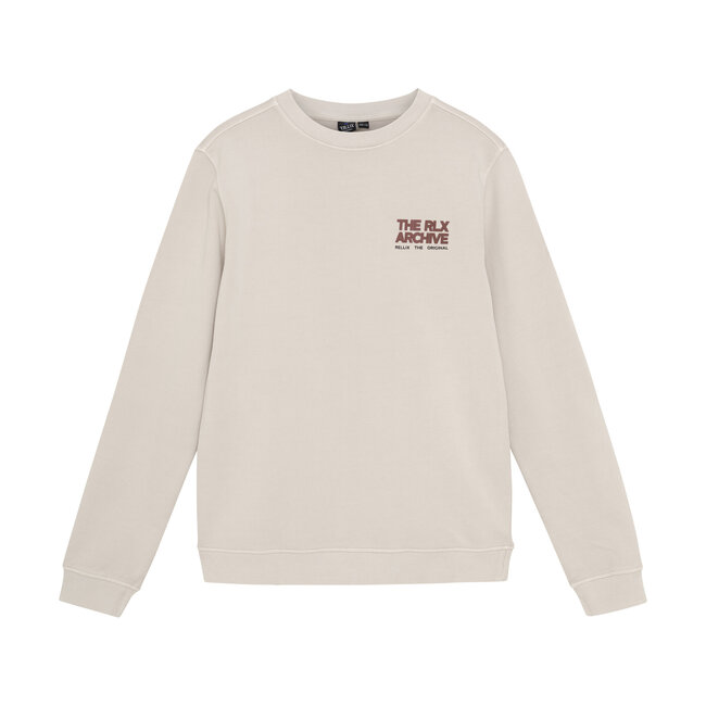 Rellix winter sweater jongens - grijs - backprint