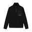 Rellix winter sweater jongens - zwart - rits, zak