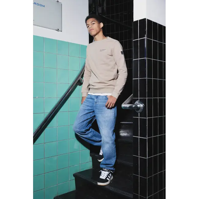 Rellix winter jeansbroek jongens - blauw - loose, wide fit