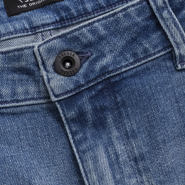 Rellix winter jeansbroek jongens - blauw - loose, wide fit