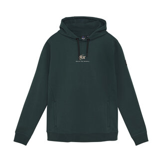 Rellix winter hoodie jongens - groen - print