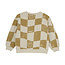 Daily7 winter sweater jongens - zand - oversized/AOP