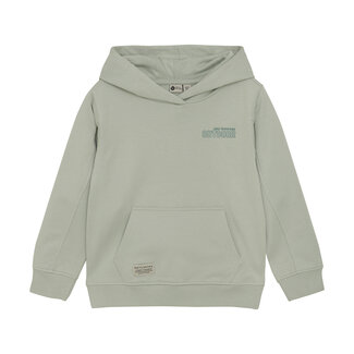 Daily7 winter hoodie jongens - groen - backprint