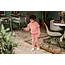 Daily7 winter flare broek meisjes - roze - hart