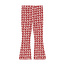 Daily7 winter flare broek meisjes - roze - hart