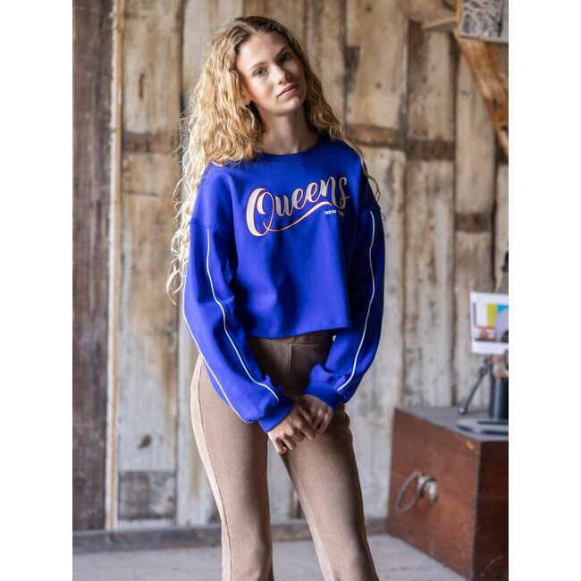 LOOXS 10sixteen winter sweater meisjes - blauw