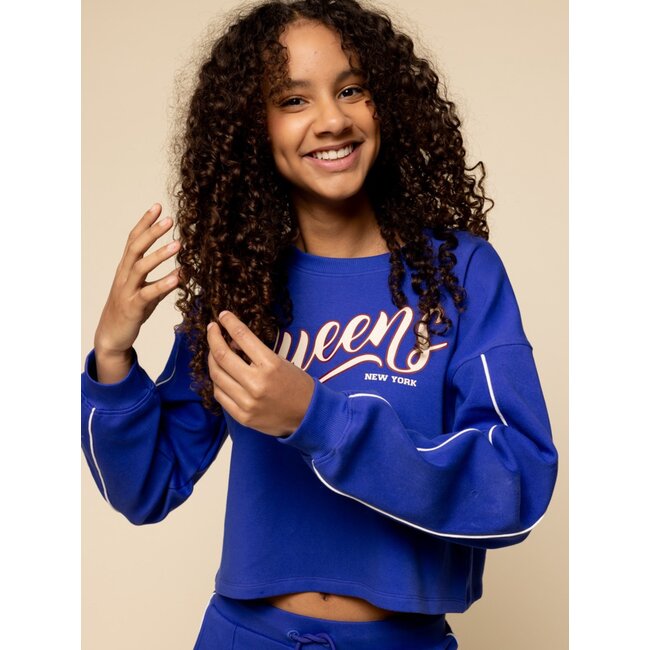 LOOXS 10sixteen winter sweater meisjes - blauw