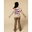 LOOXS Little winter sweater meisjes - zand - ruffle
