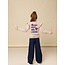 LOOXS Little winter sweater meisjes - zand - ruffle