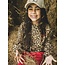 LOOXS Little winter sweater meisjes - bruin - luipaard