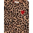 LOOXS Little winter sweater meisjes - bruin - luipaard