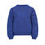 LOOXS Little winter sweater meisjes - blauw - lurex