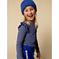 LOOXS Little winter t-shirt meisjes - blauw - geruit/gestreept/longsleeve