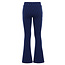 LOOXS Little winter flare broek meisjes - blauw - hartjes/jaquard