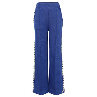 LOOXS Little winter broek meisjes - blauw - lurex LOOXS Little winter broek meisjes - blauw - lurex