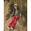 LOOXS Little winter sweat broek meisjes - rood