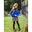 LOOXS Little winter rok meisjes - bruin - luipaard