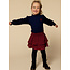 LOOXS Little winter crinckle rok meisjes - rood - bloem