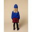LOOXS Little winter crinckle rok meisjes - rood - bloem