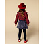 LOOXS Little winter velvet rok meisjes - donker blauw