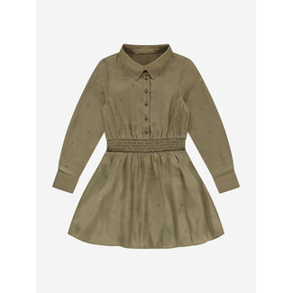 Nik&Nik winter jurk meisjes - groen - Rihanna