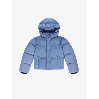 Nik&Nik winter winterjas meisjes - blauw - puffer - Jayla