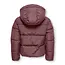 Kids ONLY winter winterjas meisjes - rood bruin - KogJuta - puffer - capuchon
