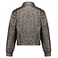 Geisha winter jas meisjes - goud/zwart - metallic, luipaard