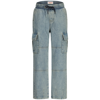 Vingino winter jeans broek jongens - blauw - Gino cargo