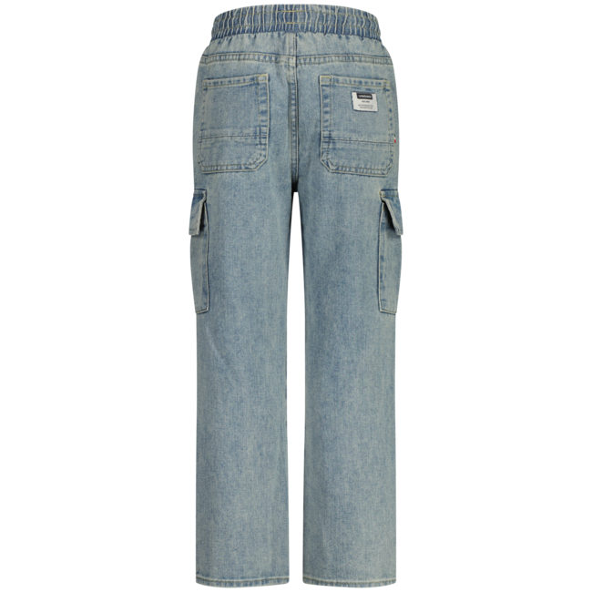 Vingino winter jeans broek jongens - blauw - Gino cargo