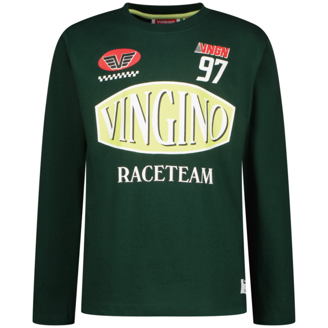 Vingino winter t-shirt jongens - groen - Jacing