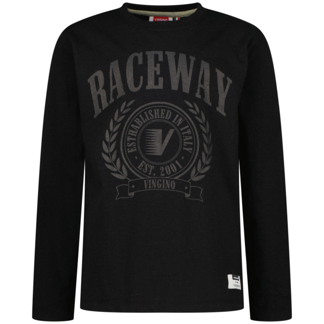 Vingino winter t-shirt jongens - zwart - Jelee