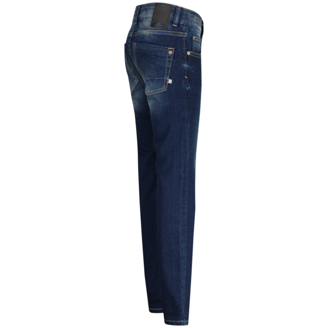 Vingino winter jeans broek jongens - donker blauw - Aron - skinny fit