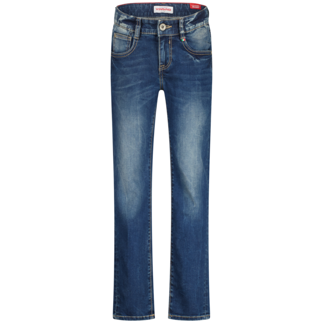 Vingino winter jeans broek jongens - vintage blauw - Aron - skinny fit