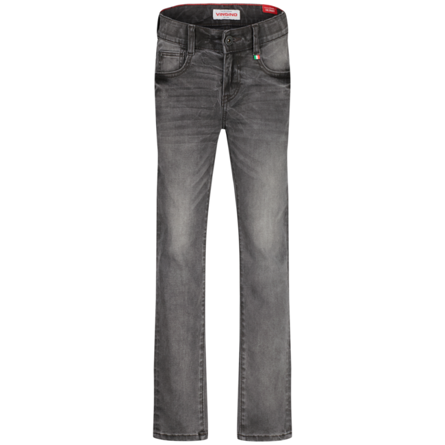 Vingino winter jeans broek jongens - grijs - Aron - skinny fit