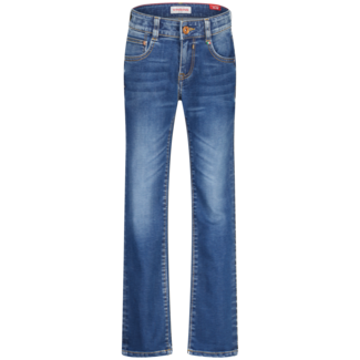 Vingino winter jeans broek jongens - midden blauw - Dante - slim fit