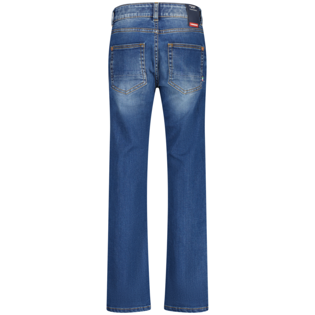 Vingino winter jeans broek jongens - midden blauw - Dante - slim fit