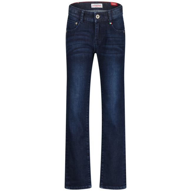 Vingino winter jeans broek jongens - donker blauw - Dante - slim fit